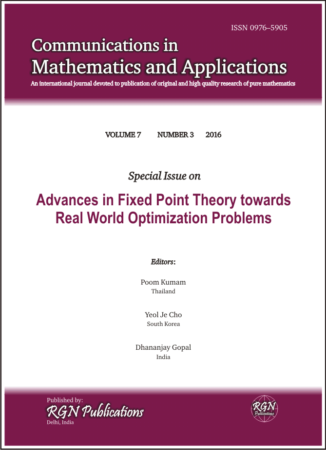 CMA Vol 7 issue 3 (2016)
